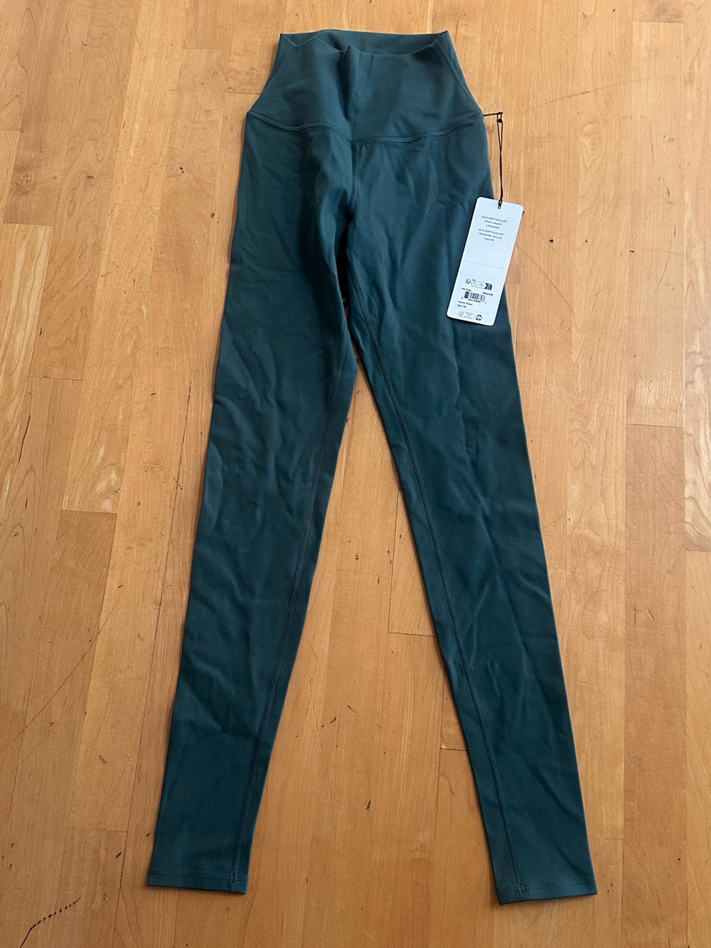 ALO Yoga Softsculpt Clover Green High-Rise Leggings XS.